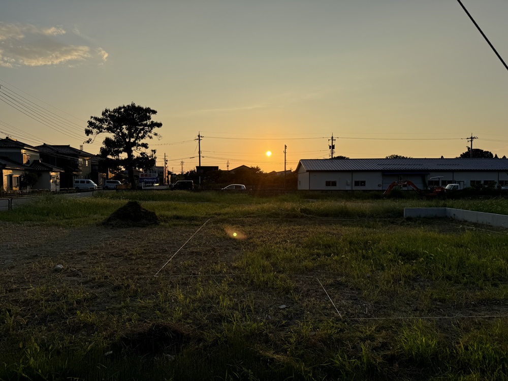 堀切のいえ(一)　地鎮祭+地縄張り